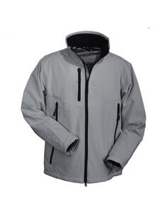 Mustaghata VOLCANO - SOFTSHELL JACKET FOR MEN 3 LAYERS Szary