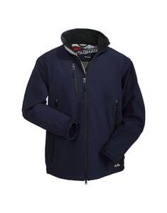 Mustaghata VOLCANO - SOFTSHELL JACKET FOR MEN 3 LAYERS Granatowy
