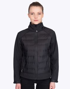 Mustaghata XENA - Hybrid Softshell-Down Jacket Szary