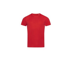 Stedman ST8000 - Sports T-Shirt Mens Szkarłatny