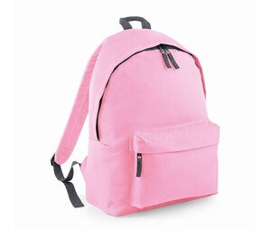 Bag Base BG125 - Nowoczesny plecak Classic Pink/ Graphite grey