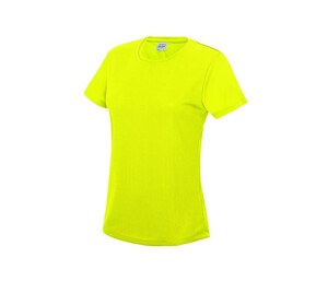 Just Cool JC005 - Neoteric ™ Women's Breathable T-Shirt Electric Yellow