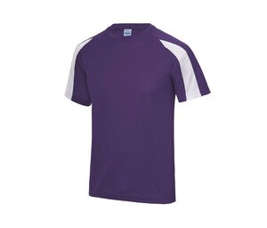 JUST COOL JC003 - CONSTRAST COOL T Purple / Arctic White