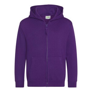 AWDIS JH050J - Sweat zippé Fioletowy