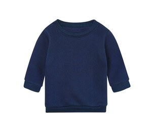 BABYBUGZ BZ064 - BABY ESSENTIAL SWEATSHIRT Granatowy