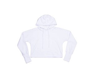 MANTIS MT140 - CROPPED HOODIE Biały