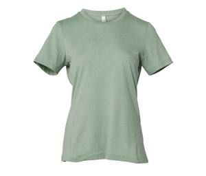 Bella+Canvas BE6400CVC - Women's casual t-shirt Heather Sage