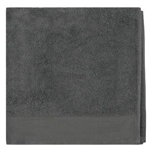 Kariban K101 - Organic bath towel Żelezna szarość