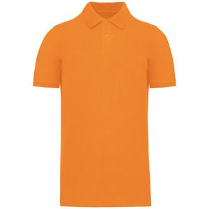 Kariban K2025 - Men's Organic 180 piqué polo shirt Pomarańczowy