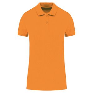 Kariban K2026 - Ladies' Organic 180 piqué polo shirt Pomarańczowy