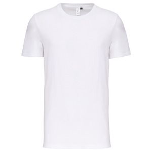 Kariban K3040 - Men's organic t-shirt "Origine France Garantie" Biały