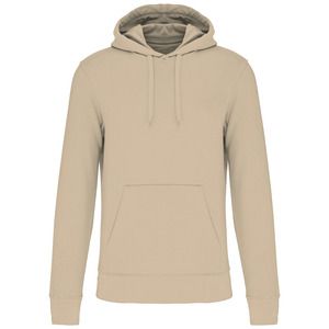 Kariban K4027 - Men's eco-friendly hooded sweatshirt Delikatny piasek