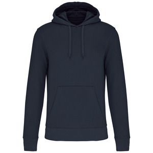 Kariban K4027 - Men's eco-friendly hooded sweatshirt Granatowy