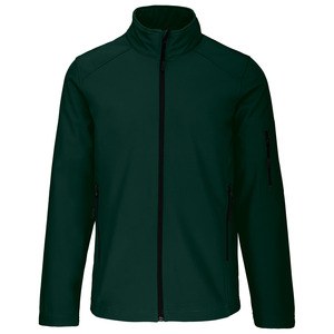 Kariban K401 - MEN'S SOFTSHELL JACKET Butelkowa zieleń