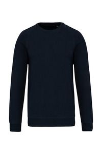 Kariban K495 - Organic piqué sweatshirt Granatowy