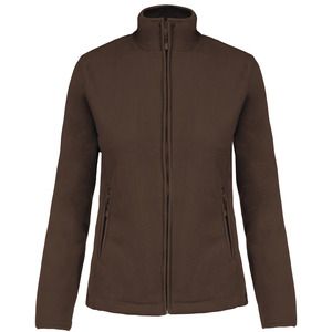 Kariban K907 - MAUREEN - LADIES' MICRO FLEECE JACKET Czekoladowy