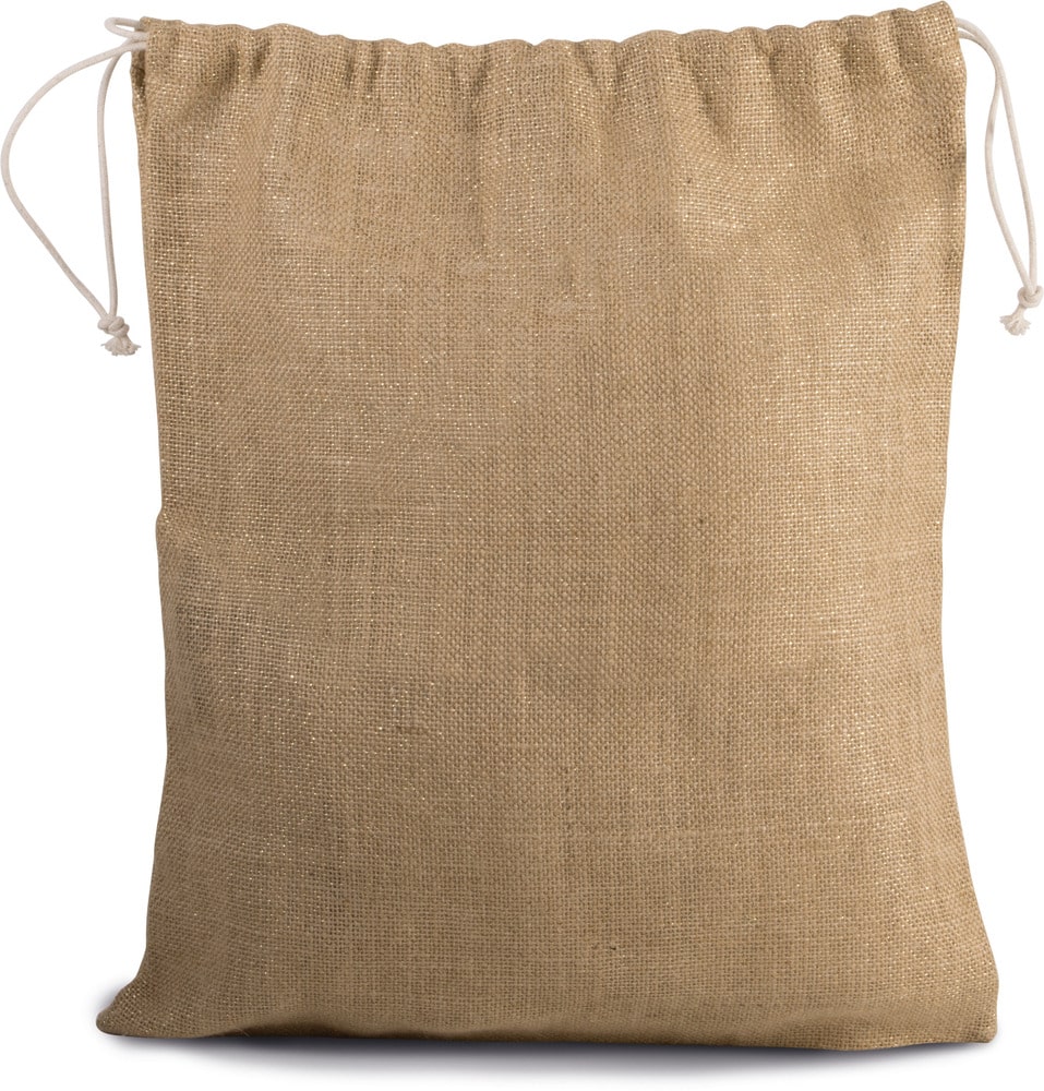 Kimood KI0239 - JUTE DRAWSTRING BAG