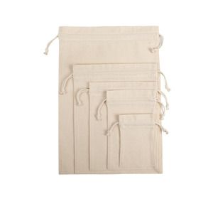 Kimood KI0750 - Draw cord bag Naturalny