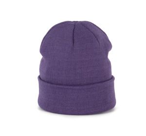 K-up KP031 - KNITTED HAT Fioletowy