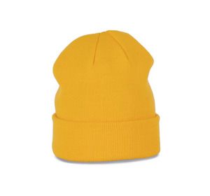 K-up KP031 - KNITTED HAT Żółty