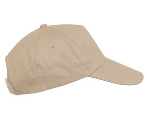 K-up KP041 - FIRST KIDS - KIDS' 5 PANEL CAP Beżowy