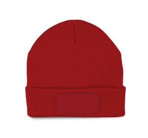 K-up KP891 - Recycled beanie with patch and Thinsulate lining