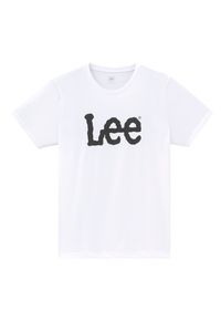Lee L65 - Tee logo t-shirt Biały