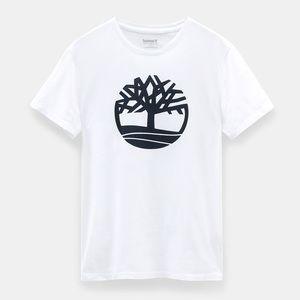 Timberland TB0A2C2R - Brand tree organic t-shirt Biały