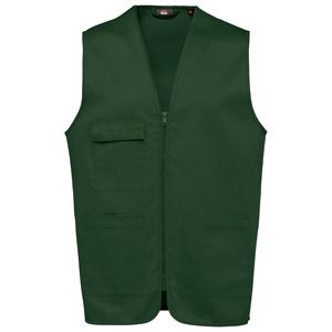 WK. Designed To Work WK608 - Unisex polycotton multi-pocket vest