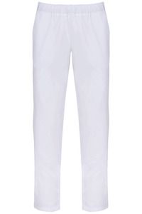 WK. Designed To Work WK704 - Unisex cotton trousers Biały