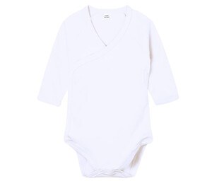 BABYBUGZ BZ060 - BABY LONG SLEEVE KIMONO BODYSUIT