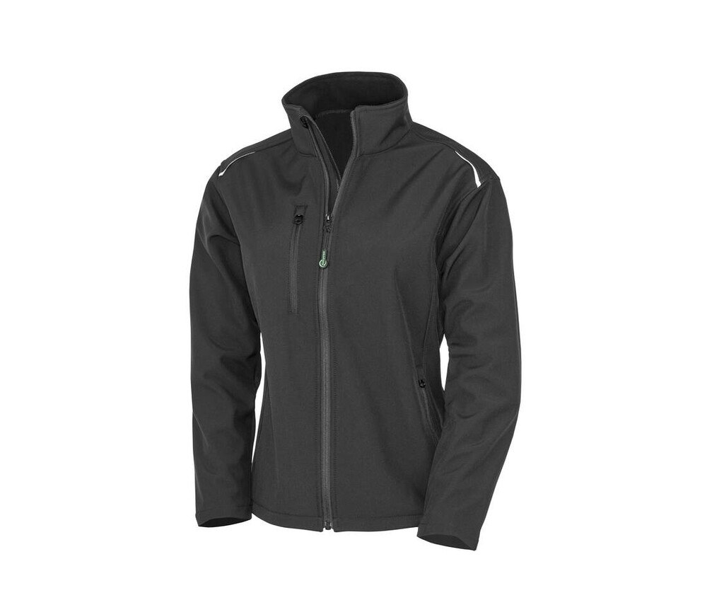 RESULT RS900F - WOMENS RECYCLED 3-LAYER PRINTABLE SOFTSHELL JACKET