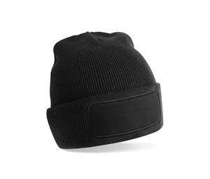 BEECHFIELD BF445R - RECYCLED ORIGINAL PATCH BEANIE Black