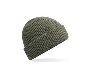 BEECHFIELD BF508R - WIND RESISTANT BREATHABLE ELEMENTS BEANIE Oliwkowa zieleń