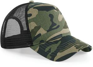 Beechfield B694 - Camo Snapback Trucker Cap