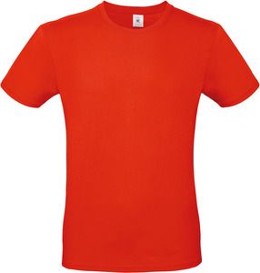 B&C CGTU01T - #E150 Men's T-shirt Ognista czerwień