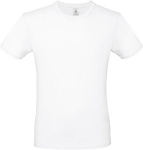 B&C CGTU01T - #E150 Men's T-shirt Biały