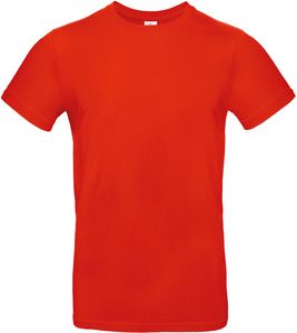 B&C CGTU03T - #E190 Men's T-shirt Ognista czerwień