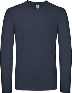 B&C CGTU05T - #E150 Men's T-shirt long sleeve Granatowy