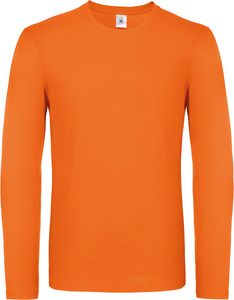 B&C CGTU05T - #E150 Men's T-shirt long sleeve Pomarańczowy