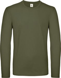 B&C CGTU05T - #E150 Men's T-shirt long sleeve Miejskie Khaki