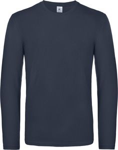B&C CGTU07T - #E190 Men's T-shirt long sleeve Granatowy