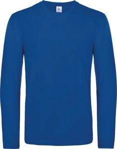 B&C CGTU07T - #E190 Men's T-shirt long sleeve ciemnoniebieski