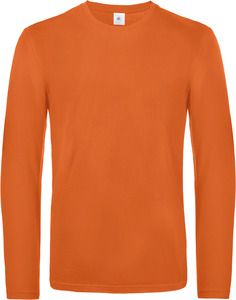 B&C CGTU07T - #E190 Men's T-shirt long sleeve Miejski pomarańcz