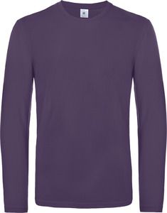 B&C CGTU07T - #E190 Men's T-shirt long sleeve Miejski fiolet