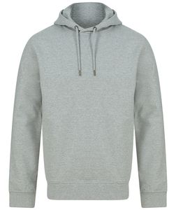 Henbury H841 - Unisex eco-friendly hooded sweatshirt Szary wrzos