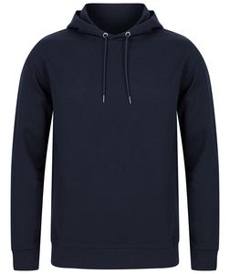 Henbury H841 - Unisex eco-friendly hooded sweatshirt Granatowy