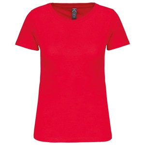 Kariban K3026IC - Ladies' BIO150IC crew neck t-shirt Red