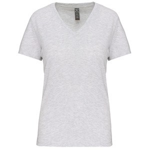 Kariban K3029IC - Ladies' BIO150IC V-neck t-shirt Popiel