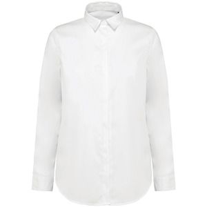 Kariban Premium PK507 - Ladies' long-sleeved twill shirt Biały